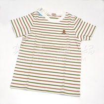 Shanghai spot Japan direct delivery mikihouse mens short-sleeved T-shirt bear 140cm