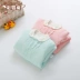 Quần áo trẻ em mùa thu và mùa đông Quần áo cotton Quần áo sơ sinh 0-3 tháng 6 Nữ mùa đông ra ngoài quần áo body chip cộc tay cho bé 0-12 tháng tuổi Áo liền quần