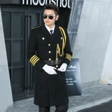 Демисезонное шерстяное пальто для отеля подходит для мужчин и женщин, униформа для работы, комплект