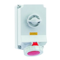 Original dress German bullies BALS with switch mechanical interlock socket 3P4P5P16A32A63A125A 16604