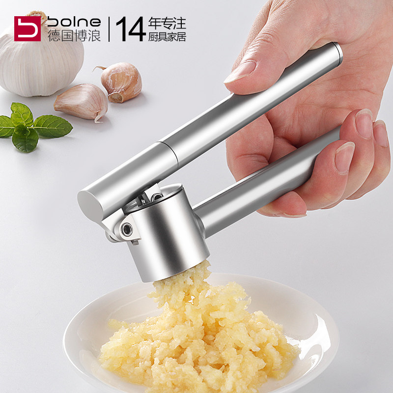 Bolang 304 stainless steel garlic presser manual press garlic slime artifact pounding garlic