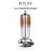 Đức Bolang 304 thìa inox đặt bếp gia đình nấu xẻng muỗng đầy bộ dụng cụ nhà bếp - Phòng bếp kệ để gia vị nhà bếp Phòng bếp