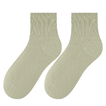 Zhuji Socks Womens Summer Thin Mesh Breathable Sweat-Absorbent Anti-odor Socks 2024 New Hot Style Girls Mid-Tube Socks