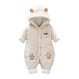 Детский демисезонный милый пуховик для новорожденных для выхода на улицу