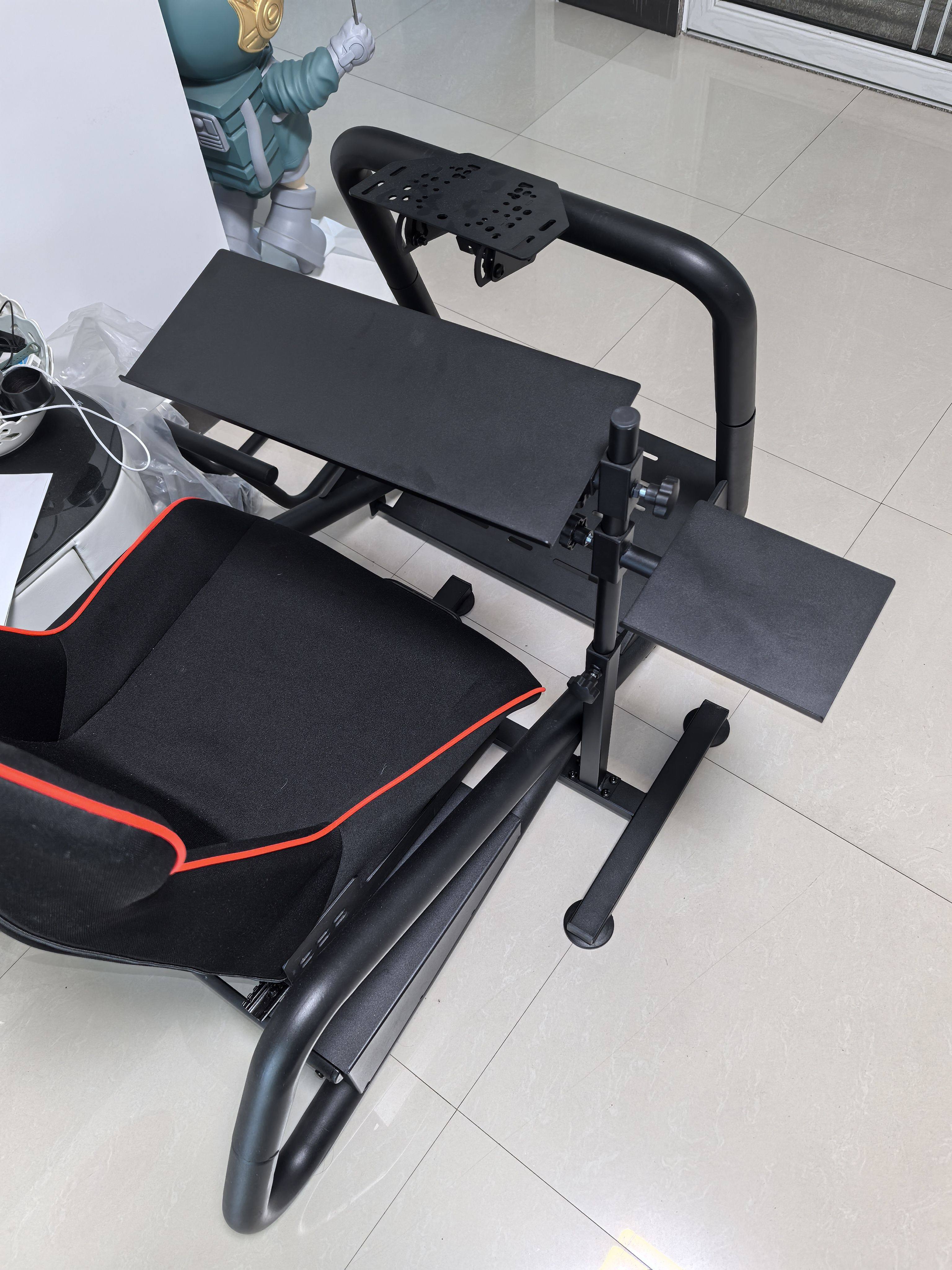 Racing Simulator Independent Movable Adjustable Mouse and Keyboard Bracket