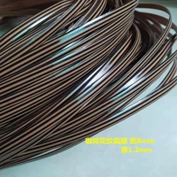 Плоская виноградная лоза с кофейным узором