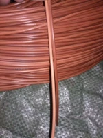 Темно -коричневый цвет смену круглую и настоящую виноградную лозу 2,8 мм 1 кот