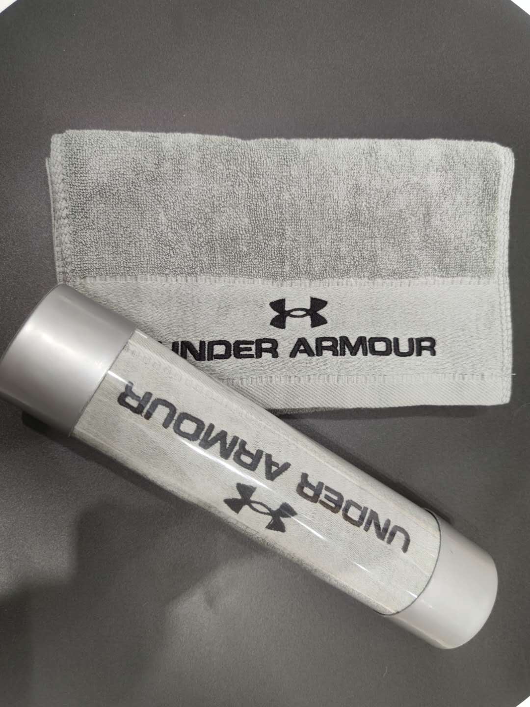 Grey Black Label Gift Sethave more cash than can be accounted for motion towel Sweat absorption gym men and women physical exercise Basketball run Wipe sweat towel Customizable