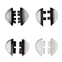 2 pairs of plug-in nose pads glasses accessories plate card glasses nose drag double socket non-slip silicone nose pads