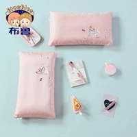 60 gối thêu trẻ em gối 30x50 vỏ gối học sinh đơn 40 * 60 gối cao su gối