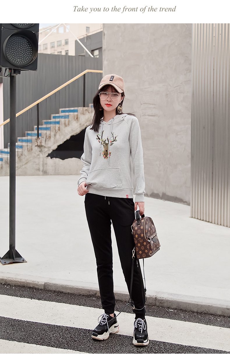 Sweatshirt femme en Coton - Ref 3217553 Image 23