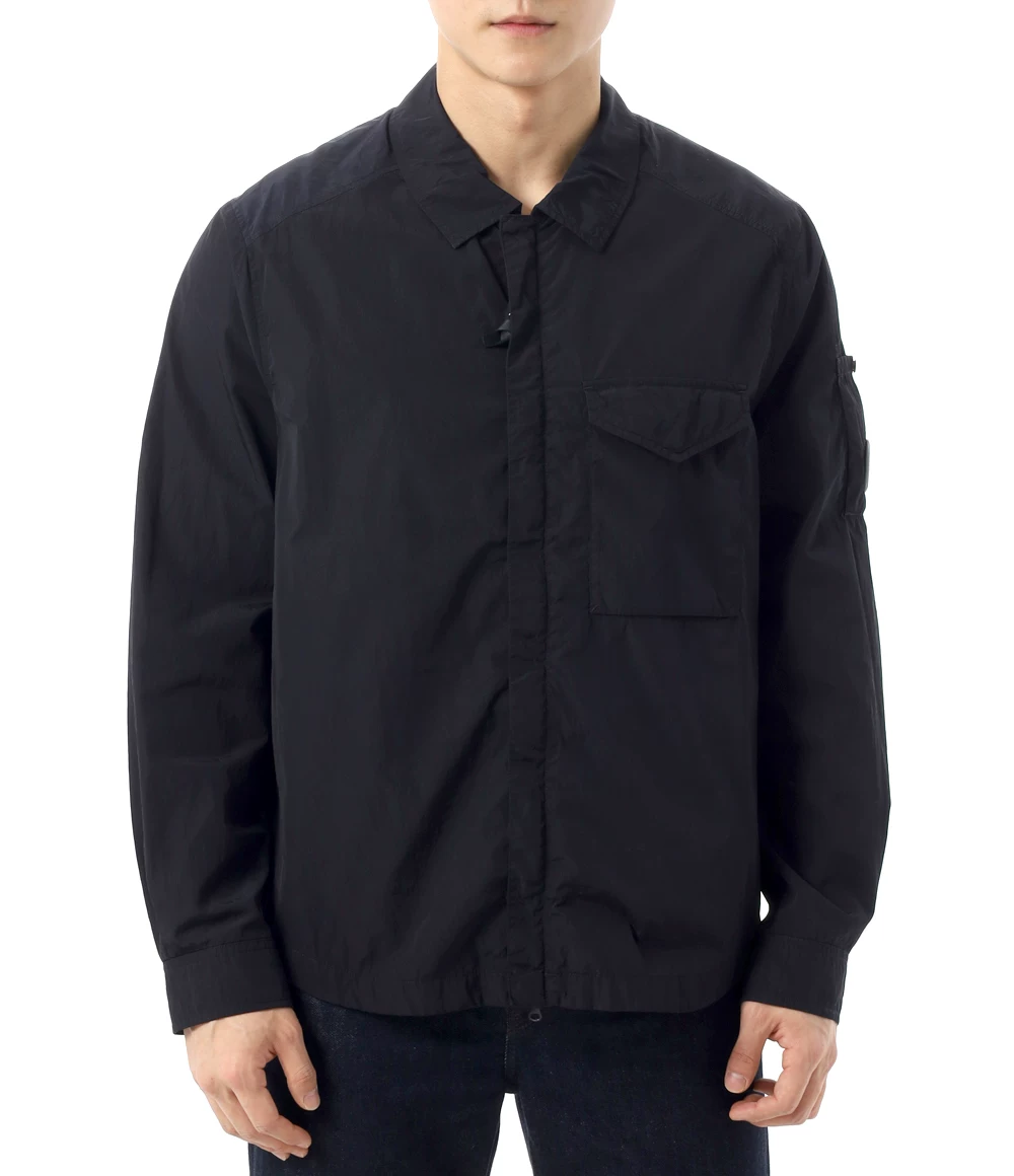 CP COMPANY Chrome-R men's windproof and water-repellent quick-drying zipper shirt jacket 18CMOS095A