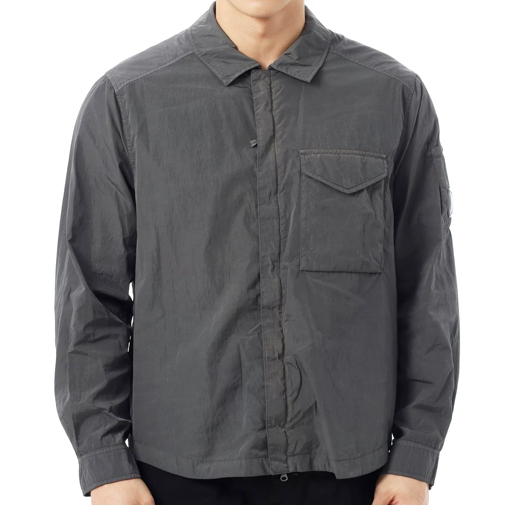 CP COMPANY Chrome-R men's windproof and water-repellent quick-drying zipper shirt jacket 18CMOS095A