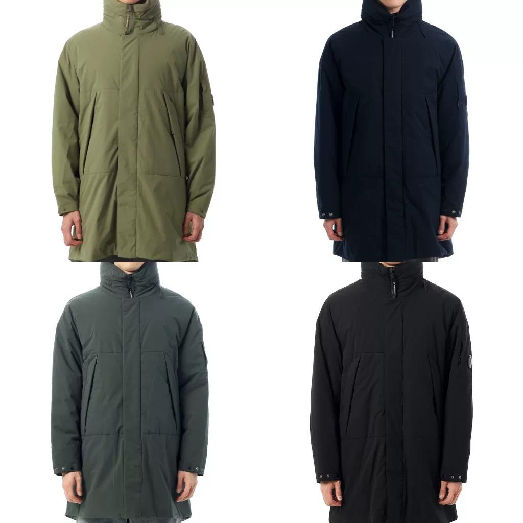[CP COMPANY Pro-Tek Hooded Padded Parka男中长版棉服19CMOW008A]