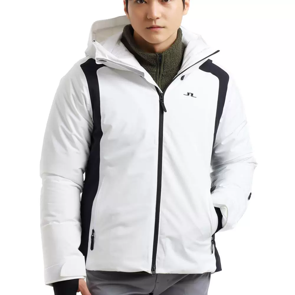 [J.LINDEBERG Kerry Jacket男款防风防泼水连帽滑雪棉服夹克10813]