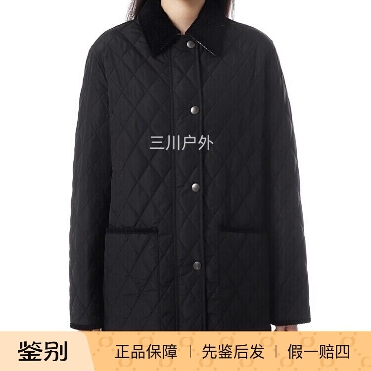 Burberry Women's Classic Quilted Nylon Barn Warm Cotton Jacket 81074631 Burberry Women's Classic Quilted Nylon Barn Warm Cotton Jacket 81074631