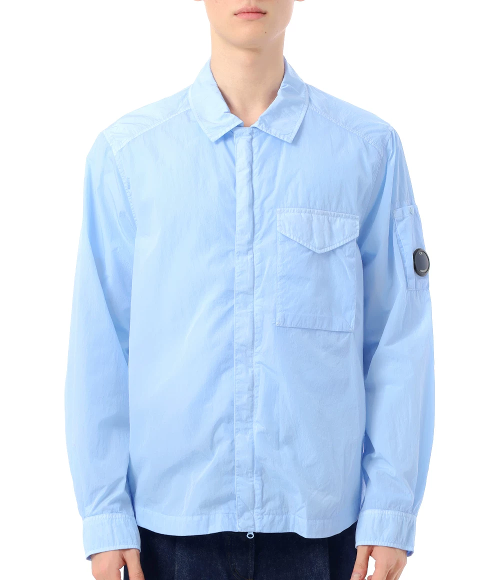 CP COMPANY Chrome-R men's windproof and water-repellent quick-drying zipper shirt jacket 18CMOS095A