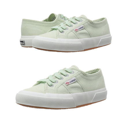 Italian Superga Shoes 2750 Casual Low-Top Canvas Shoes Mint Green Light Green ins White Shoes Italian Superga Shoes 2750 Casual Low-Top Canvas Shoes Mint Green Light Green ins White Shoes