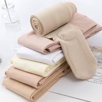 Japanese cream color spring and autumn belly lifting hip leggings women thin wear thin high waist pantyhose