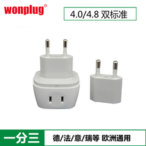 Europe Convert Plug One-Time with Eurostat Germany Italy Swiss Converter Socket