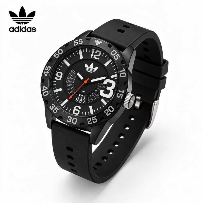 Adidas Watch Adidas Clover Genuine Men's and Women's Student Sports Star Quartz Watch Adh3157