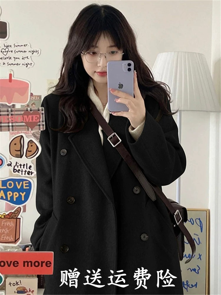 What about the subcoat woman in the middle of a small child 2023 new autumn and winter senior feel the Korean family Herbenwind, the coat-Taobao