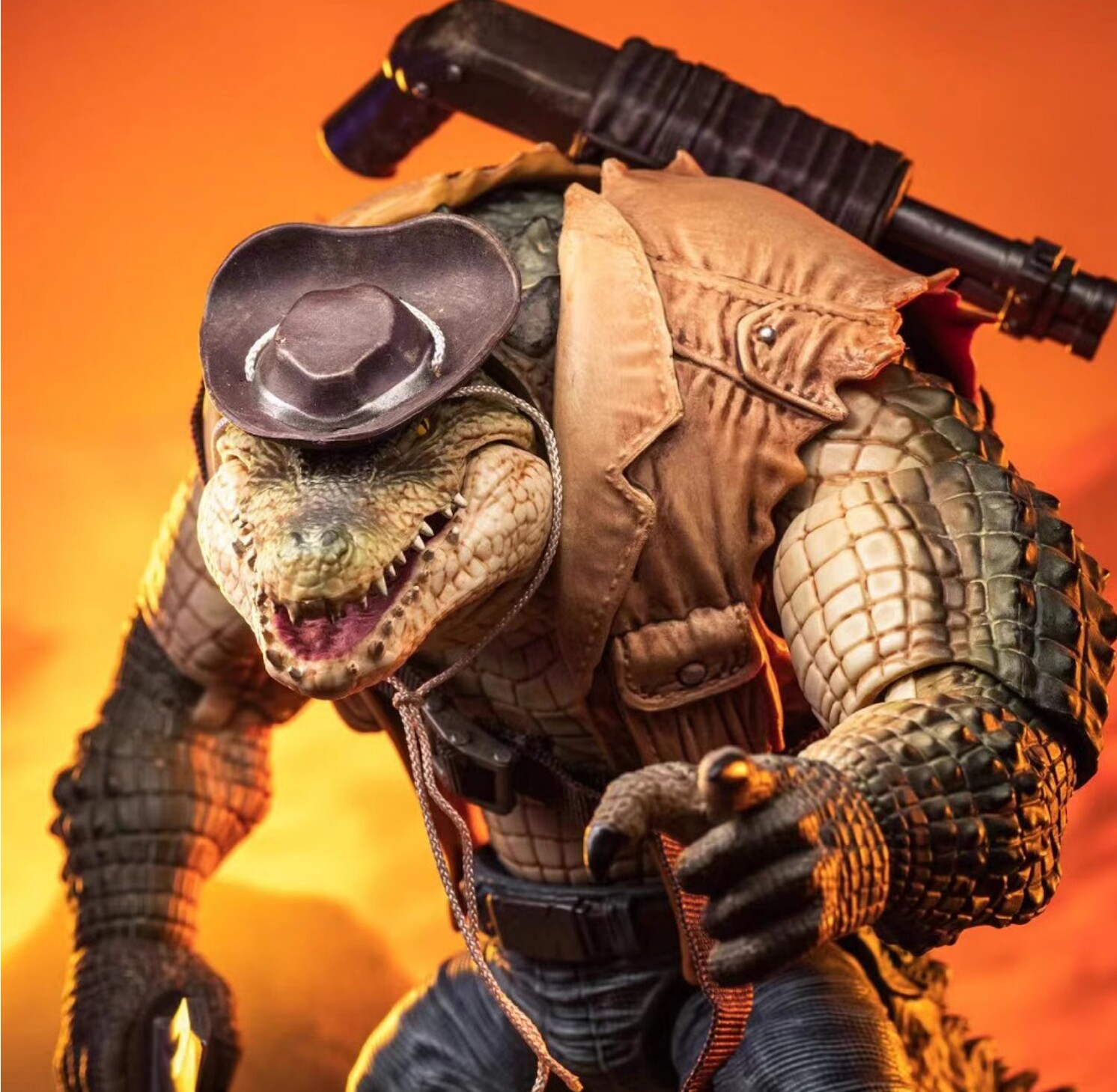 Maestro Union MU-FP001 Crocodile Croker Wilderness Hunter 1/12