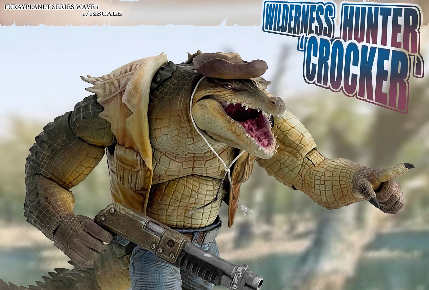 Maestro Union MU-FP001 Crocodile Croker Wilderness Hunter 1/12