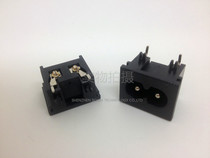 AC Power Socket Plum Blossom Seat Pint Holders Eight-character Bent Foot 23X18 Conversion Plug DC