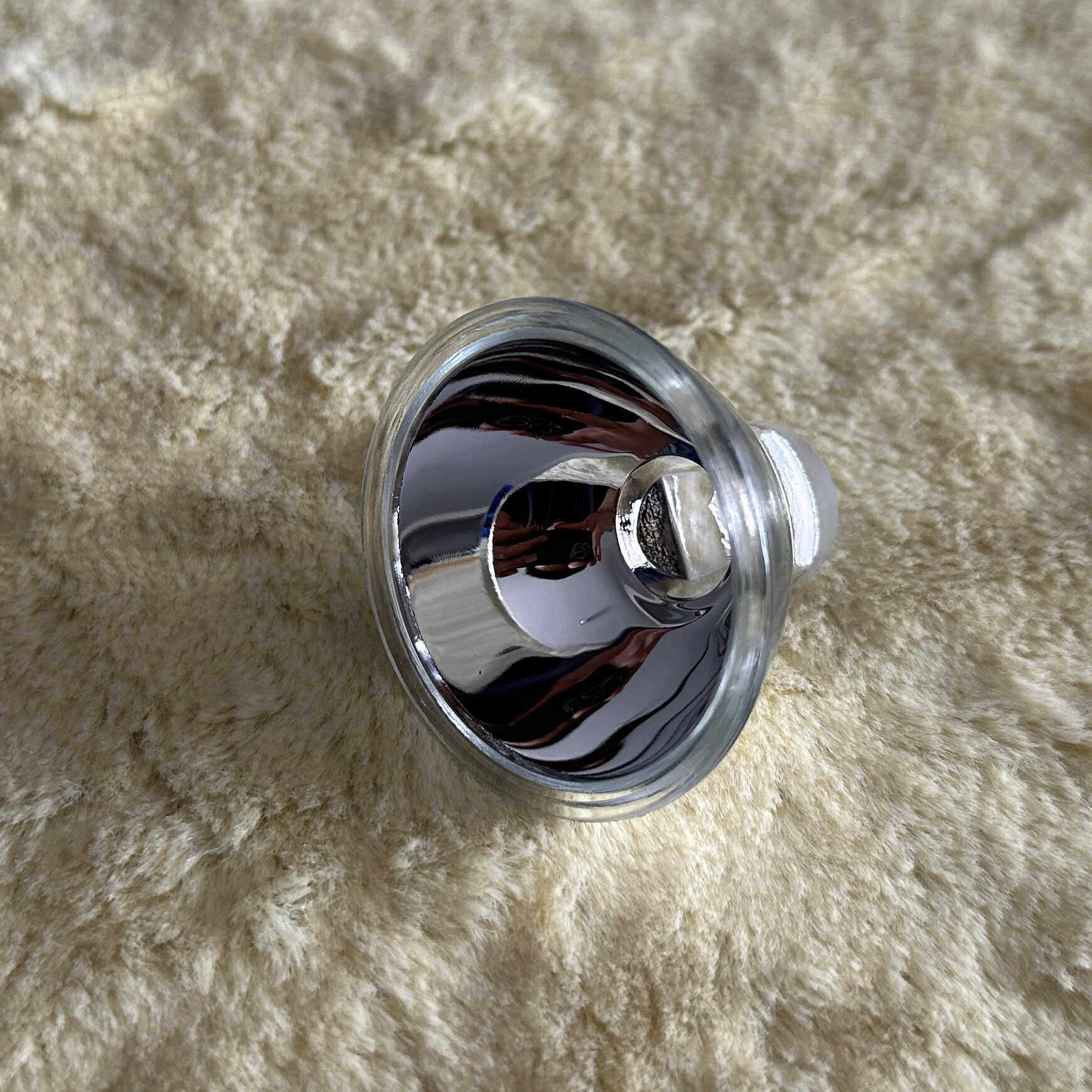 BBGD 卤素灯全反射灯碗 50mm铝制镀膜灯碗 可见红外反射灯碗