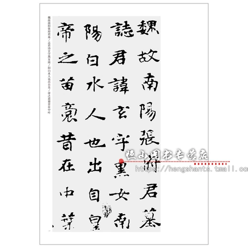 Эпитафия Чжан Сюань Китайский монумент выбор шаблонов шаблонов Tan Wenliang отредактировал издательство Fine Arts Henan