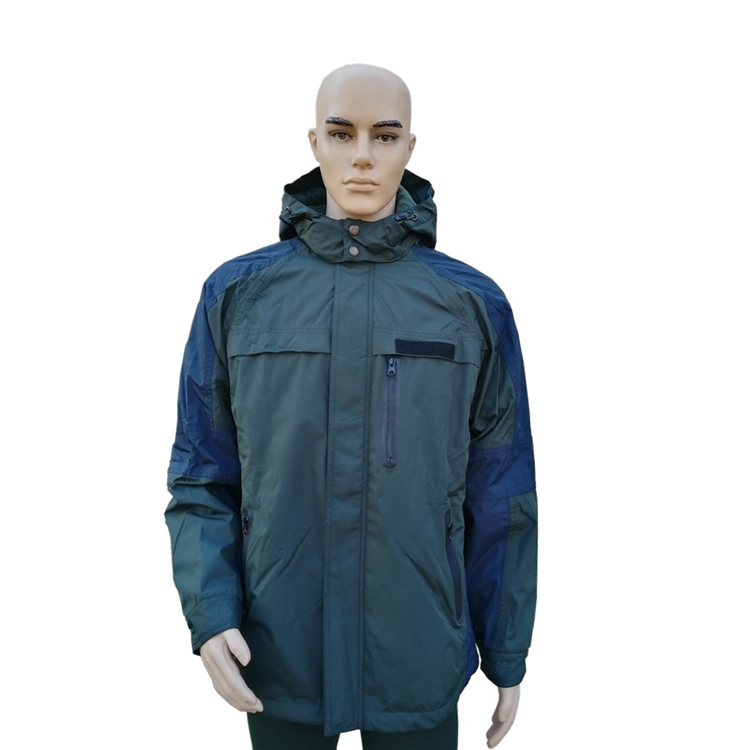 Throw down the male anti-static gush electric windproof anti-cold and rain-proof outdoor activity Warm Special Submachine Coat Jacket