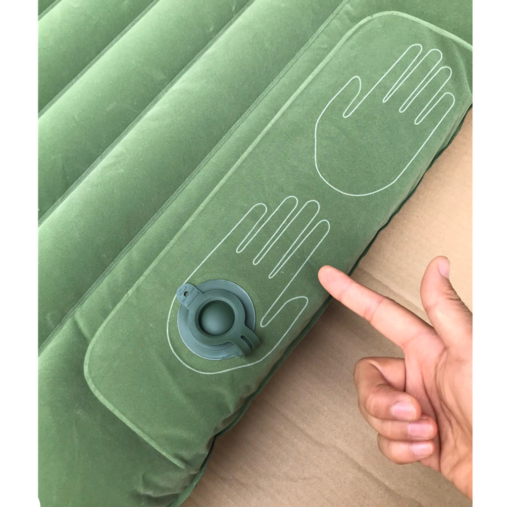 Chase you running lost shoes ZP portable hand pressure camping outdoor inflatable moisture barrier mat sleeping mat pad pad