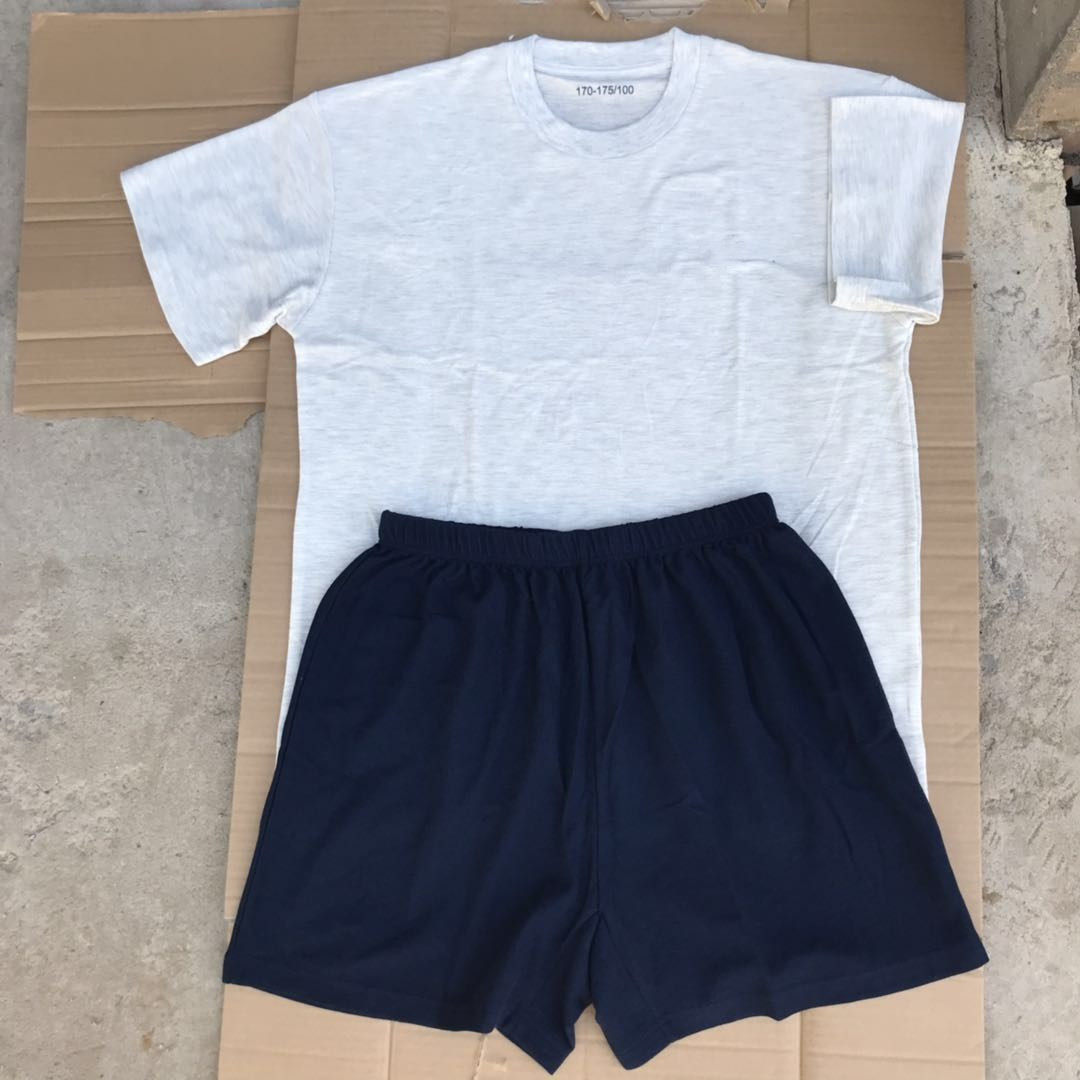 Chase you running lost shoe ships Long Air Antibacterial Summer Round Collar Light And Breathable Round Collar Fitness Suit Jacket Shorts Suit