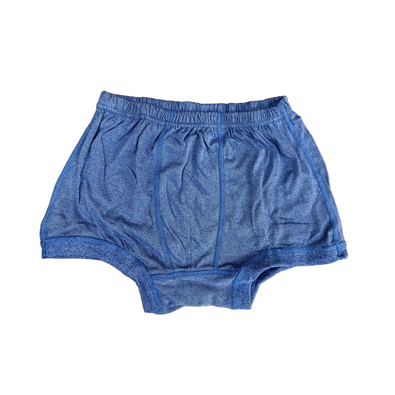 Chase you running lost shoes 01 Underpants Men's brief medium waist Bao blue pure cotton antibacterial shorts pants head Triangle pants