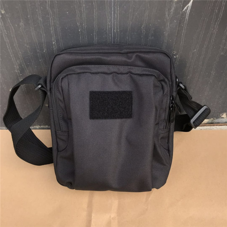 Chase you running lost shoes Black Slanted Satchel Shoulder duty bag