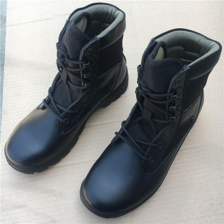 Z product summer men's new black light leather tactical boots A combat boots shoes