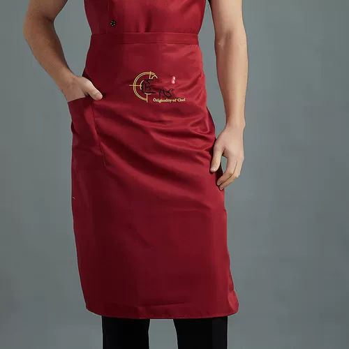 Фартук, красная юбка