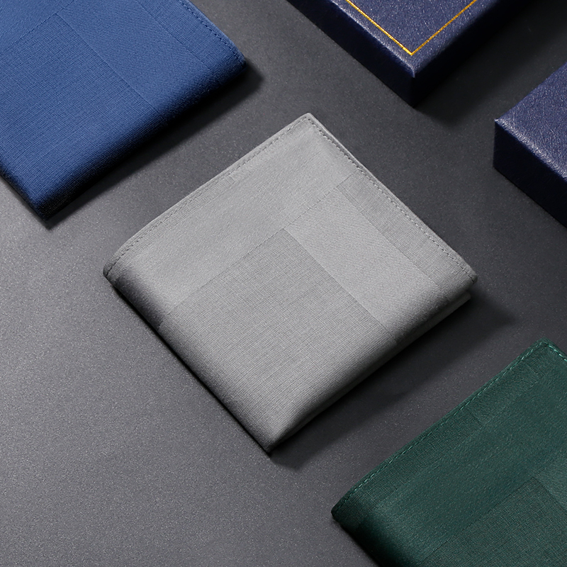Pure Cotton Handkerchief for Men, Sweat-Absorbing, Tear-Wiping, Portable, Old-Fashioned Japanese-Style Large Square Towel, All-Cotton, Classic Small Handkerchief for Adults