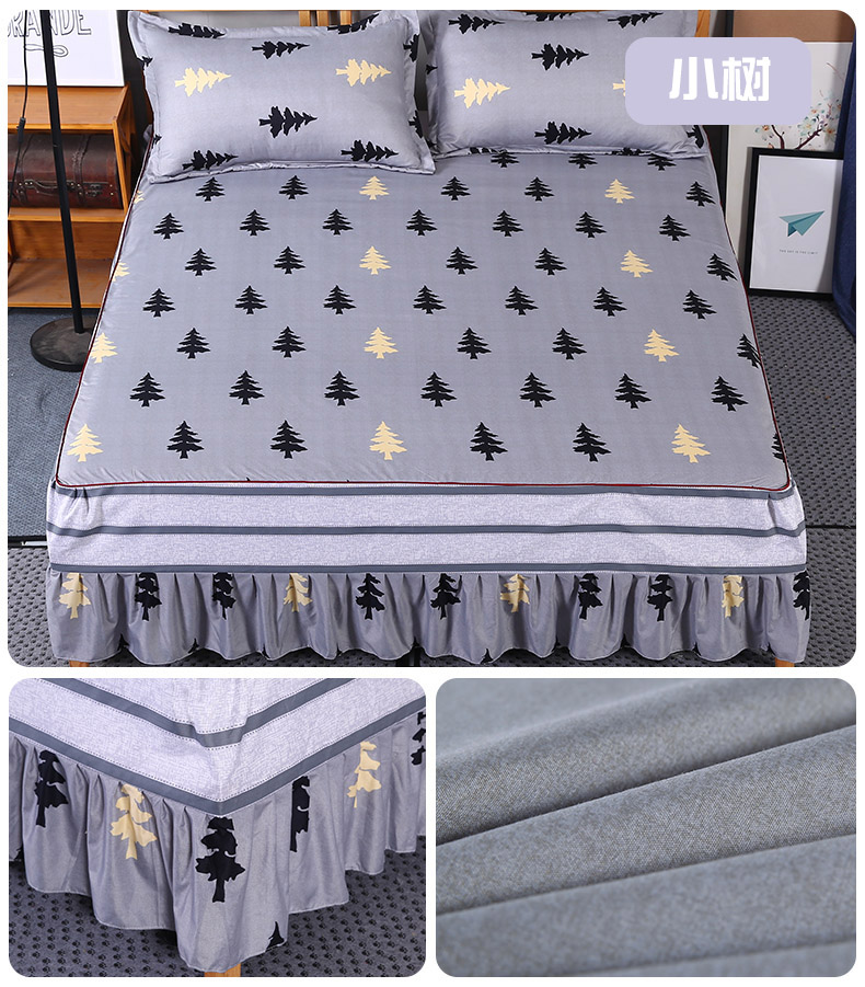 Tháng Man Simmons Bedspread Bed Dress Bed Đặt mảnh duy nhất Hàn Quốc công chúa Bed Sheet Sheets 笠 1.8 1,5 2,0 m