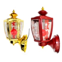 New alloy hanging wall LED heaven and earth parent lamp wall Buddha lamp hanging wall Heaven lamp heaven and earth parents chandelier