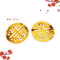 (200 Sheets) Festive Supplies Paper Zaccessories Handmade Paper Live Accessories Decoration Stickers Gold Aluminum Paper Round Life