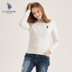 Hoa Kỳ POLO ASSN. Áo len đầu knitsweater phụ nữ áo len của lỏng lười mùa thu / mùa đông đáy mới 