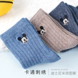 Дисней, детские демисезонные трикотажные носки для мальчиков для раннего возраста для школьников, средней длины