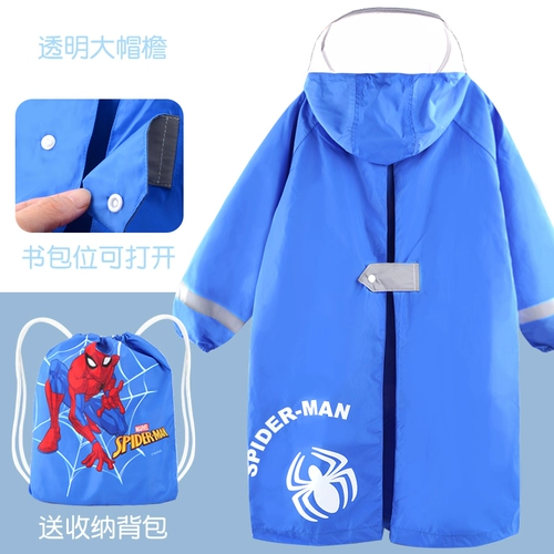 Дисней, дождевик для мальчиков, ранец для раннего возраста для школьников