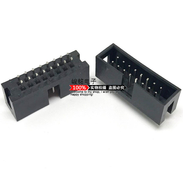 Simple Horn DC3-16P Horn Seat Straight Needle Curved Needle 2 54MM Spacing 2*8P Double Row 16 Cores