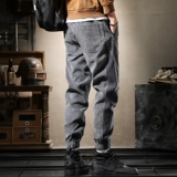 Демисезонные вельветовые штаны, японские повседневные брюки, оверсайз