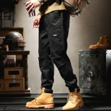 Мужские ретро дорожные штаны, оверсайз, в американском стиле