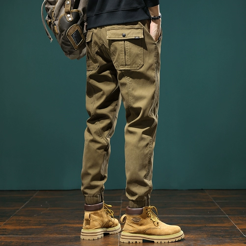 Элитные дорожные летние штаны, в американском стиле, свободный прямой крой