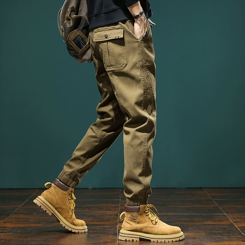 Элитные дорожные летние штаны, в американском стиле, свободный прямой крой